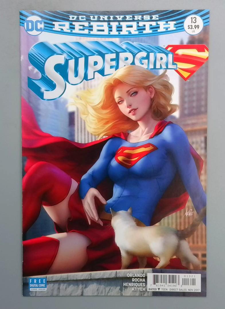 Supergirl #13 NM Artgerm Variant DC Comics, 2017 JR1