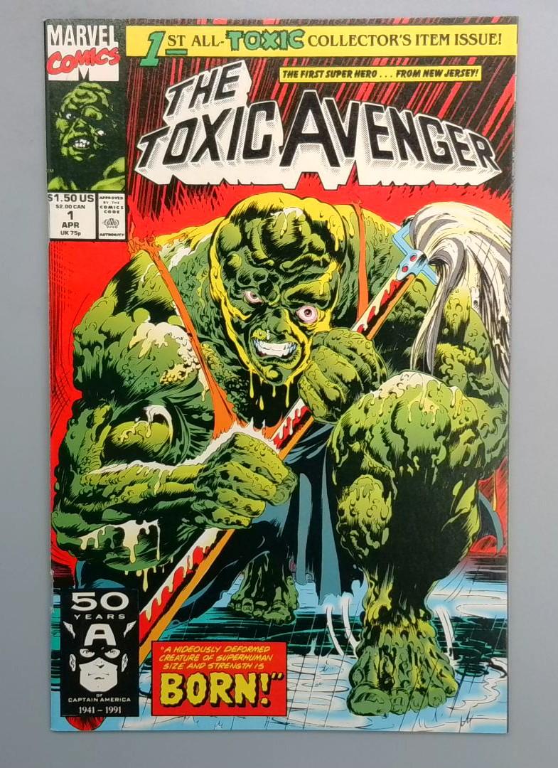 Toxic Avenger #1, NM Marvel, 1991 Copy2