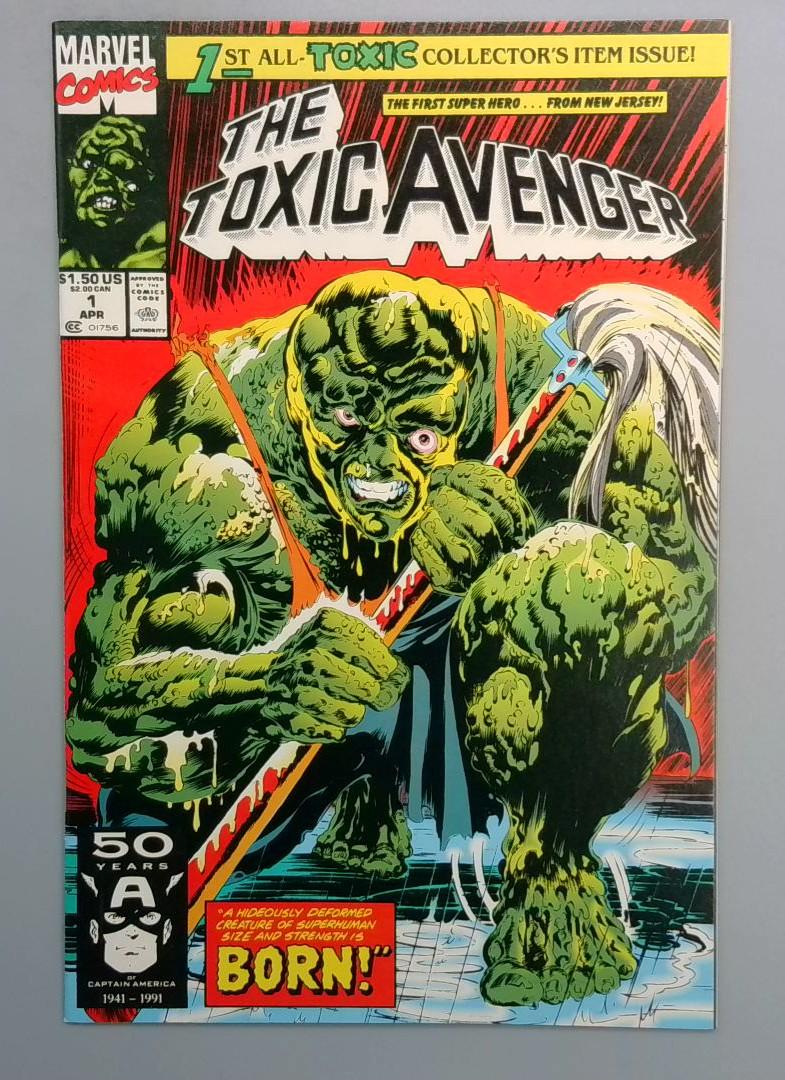 Toxic Avenger #1, NM Marvel, 1991 Copy 3