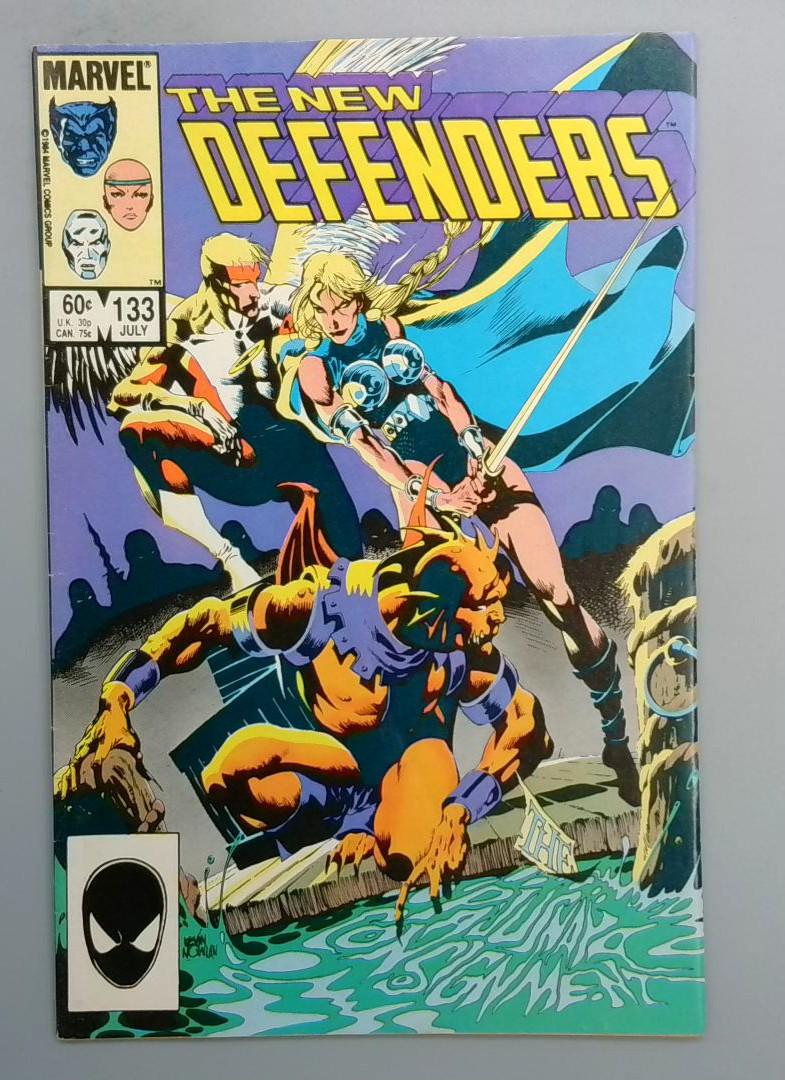 Defenders #133 1st Appearance of Cutlass (Oliver Cutlass) Marvel 1984