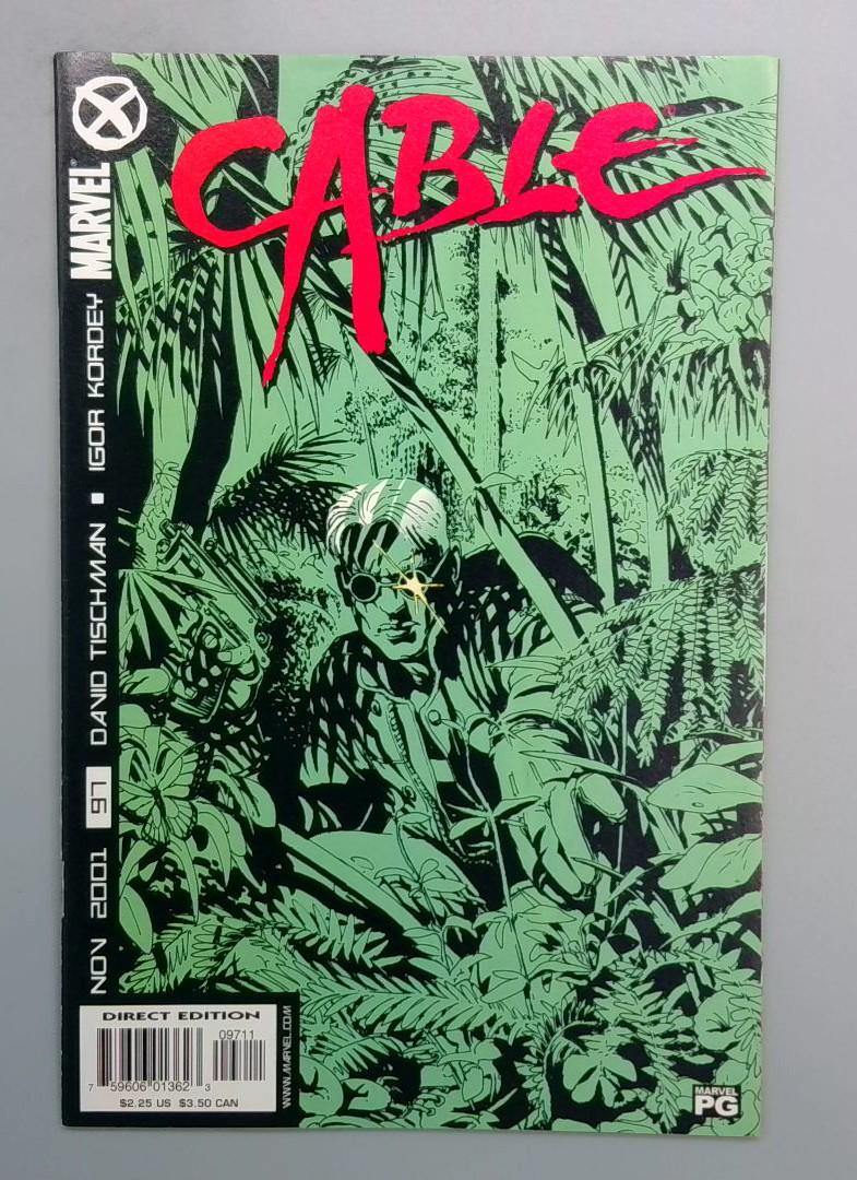 Cable #97 NM David Tischman Marvel 2001 JR1