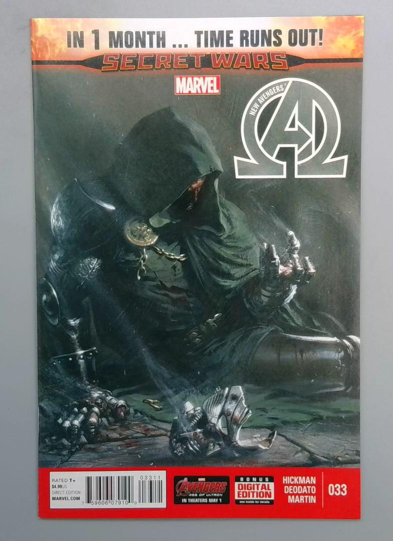 New Avengers #33 NM 1st Incursion of Alternate Worlds Marvel 2015 JR1