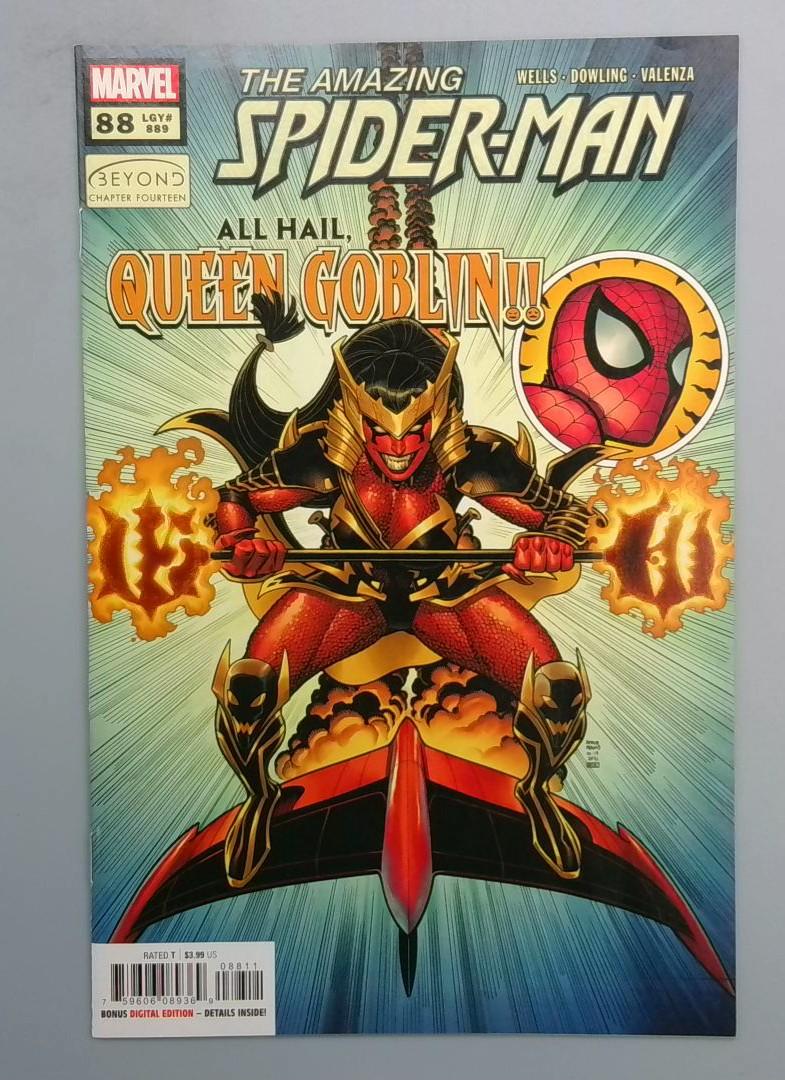 Amazing Spider-Man #88, NM 1st Goblin Queen Marvel, 2024 JR1