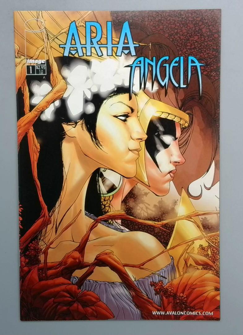 Aria Angela #1, VF/NM Whilce Portacio Variant Image, 1998 JR1