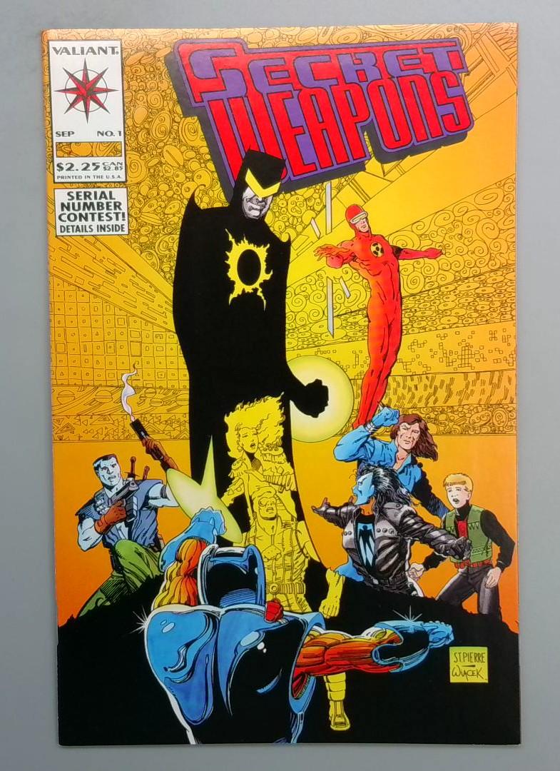 Secret Weapons #1 NM 1st Appearance of Dr Eclipse Valiant 1993 JR1