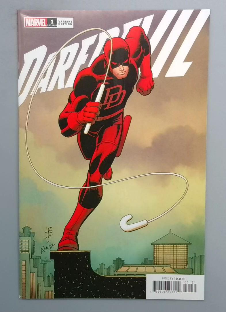 Daredevil #1 NM John Romita Jr Variant Marvel 2022 JR1