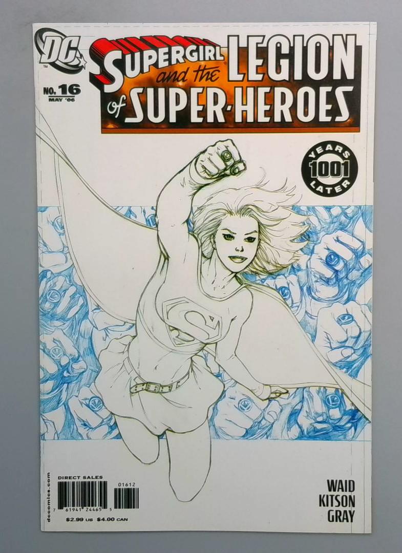 Supergirl and the Legion of Super-Heroes #16, VF+ 2nd Print DC, 2006 JR1