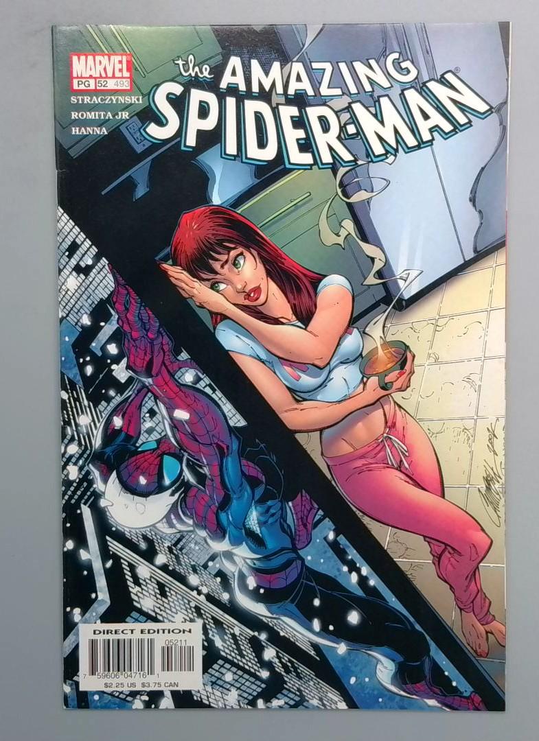 Amazing Spider-Man #52 NM- J Scott Campbell Mary Jane Marvel 2003 JR1