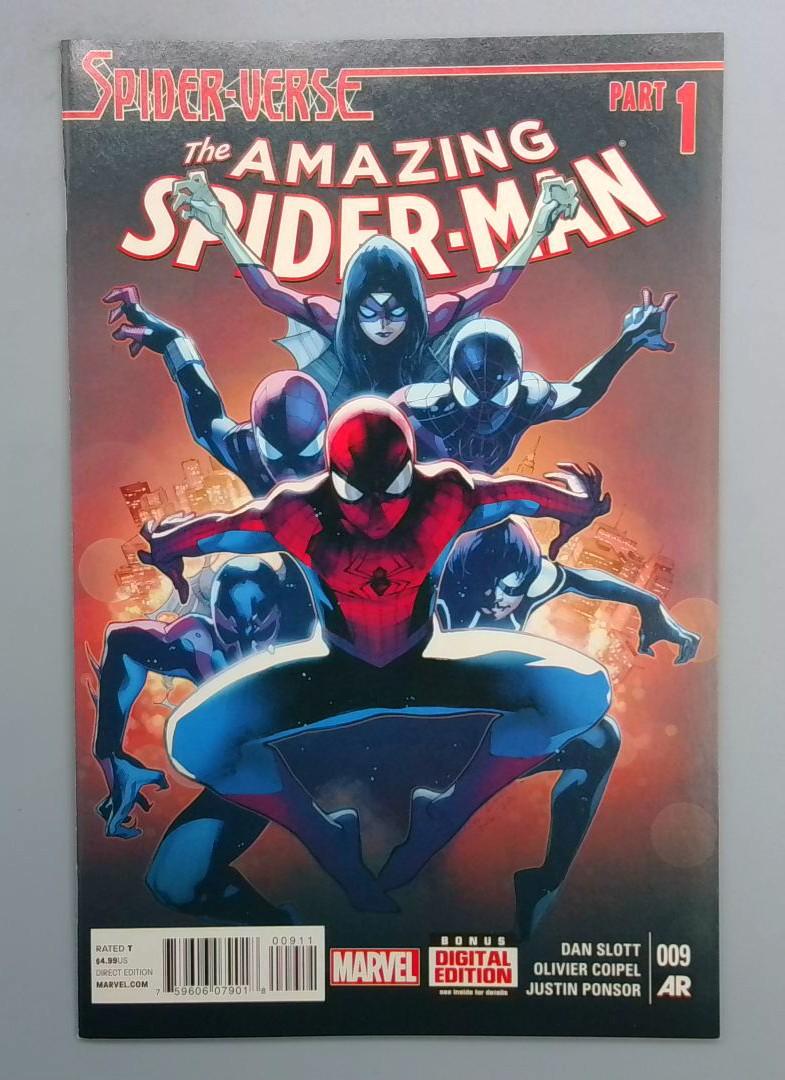 Amazing Spider-Man #9, NM- 2nd Spider-Gwen Marvel, 2014 JR1