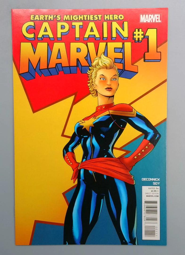 Captain Marvel #1 NM Marvel Comics 2012 JR1