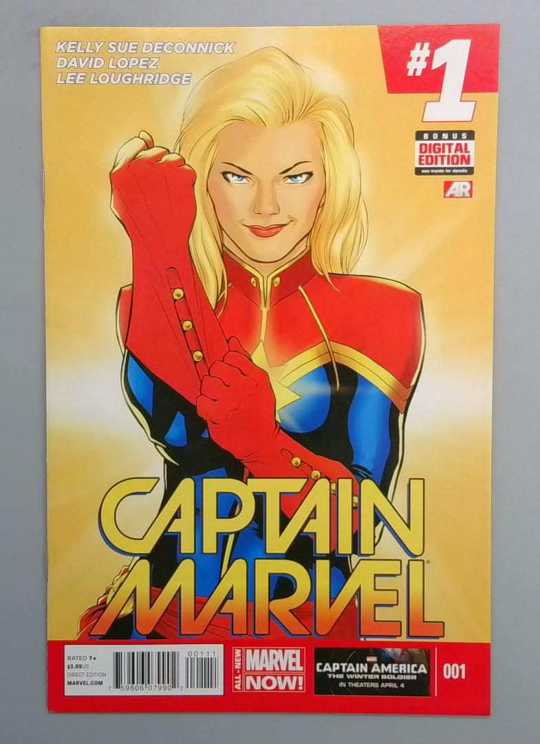 Captain Marvel #1 NM Marvel, 2014 JR1