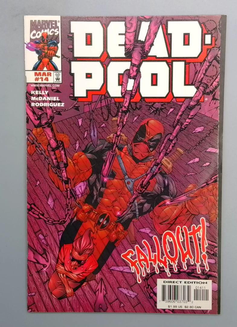 Deadpool #14 1st Appearance of Ajax Marvel 1998 JR1