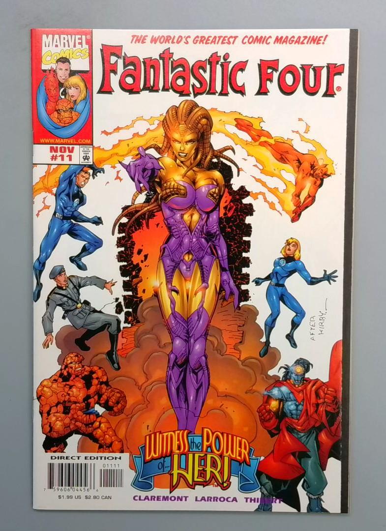 Fantastic Four #11 NM 1st Ayesha Marvel Comics 1998 JR1
