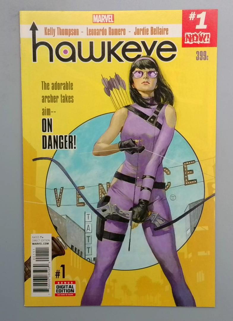 Hawkeye #1 NM Kate Bishop Solo Series Marvel, 2016 JR1