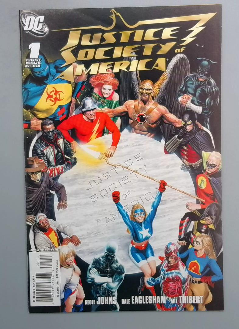 Justice Society of America #1 NM 1st Appearance of Cyclone DC 2007 JR1