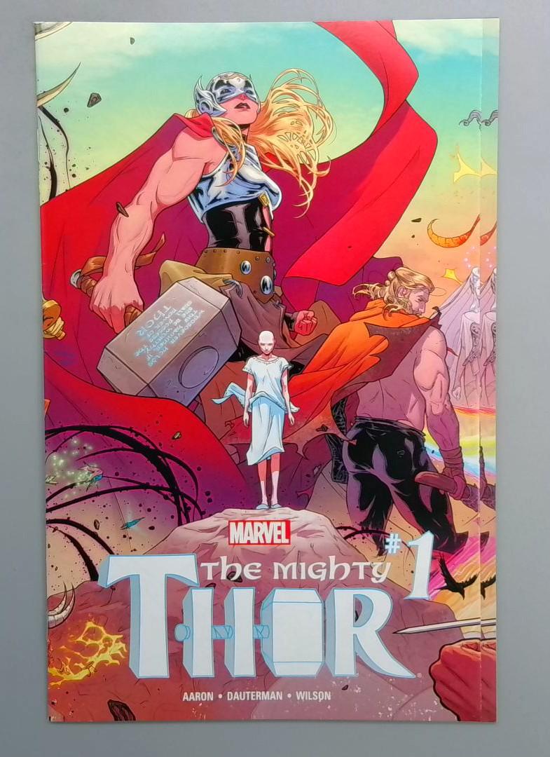 The Mighty Thor #1, NM Wraparound Variant Marvel, 2015 JR1