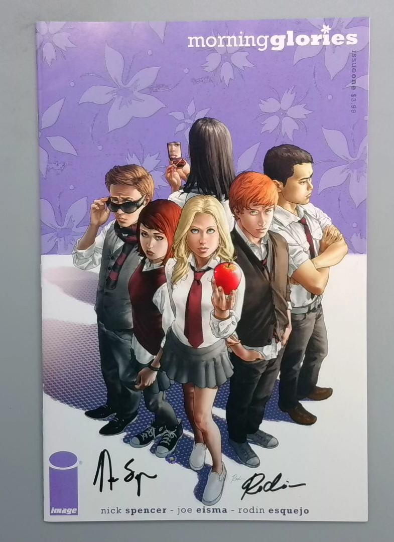 Morning Glories #1 VF/NM Signed by Nick Spencer Image 2010 JR1