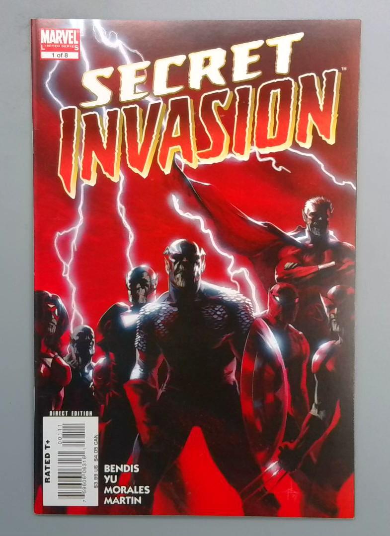 Secret Invasion #1 NM Comic Book, Marvel, 2008 JR1