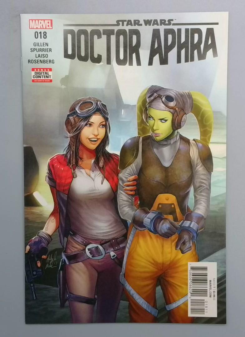 Doctor Aphra #18, NM Hera Syndulla Marvel Comics, 2017 JR1