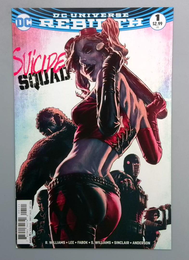 Suicide Squad #1, NM Variant Rebirth DC Comics, 2016 JR1