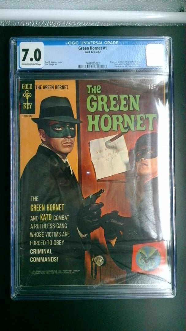 Green Hornet #1, Gold Key, CGC 7.0, 1960s