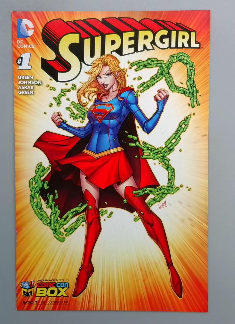 Supergirl #1 VF/NM Comic Con Box DC 2011 JR1