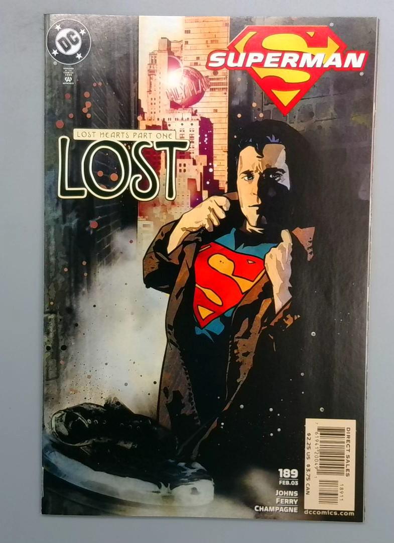 Superman #189, VF Lost Hearts Part One, DC Comics, 2003 JR1