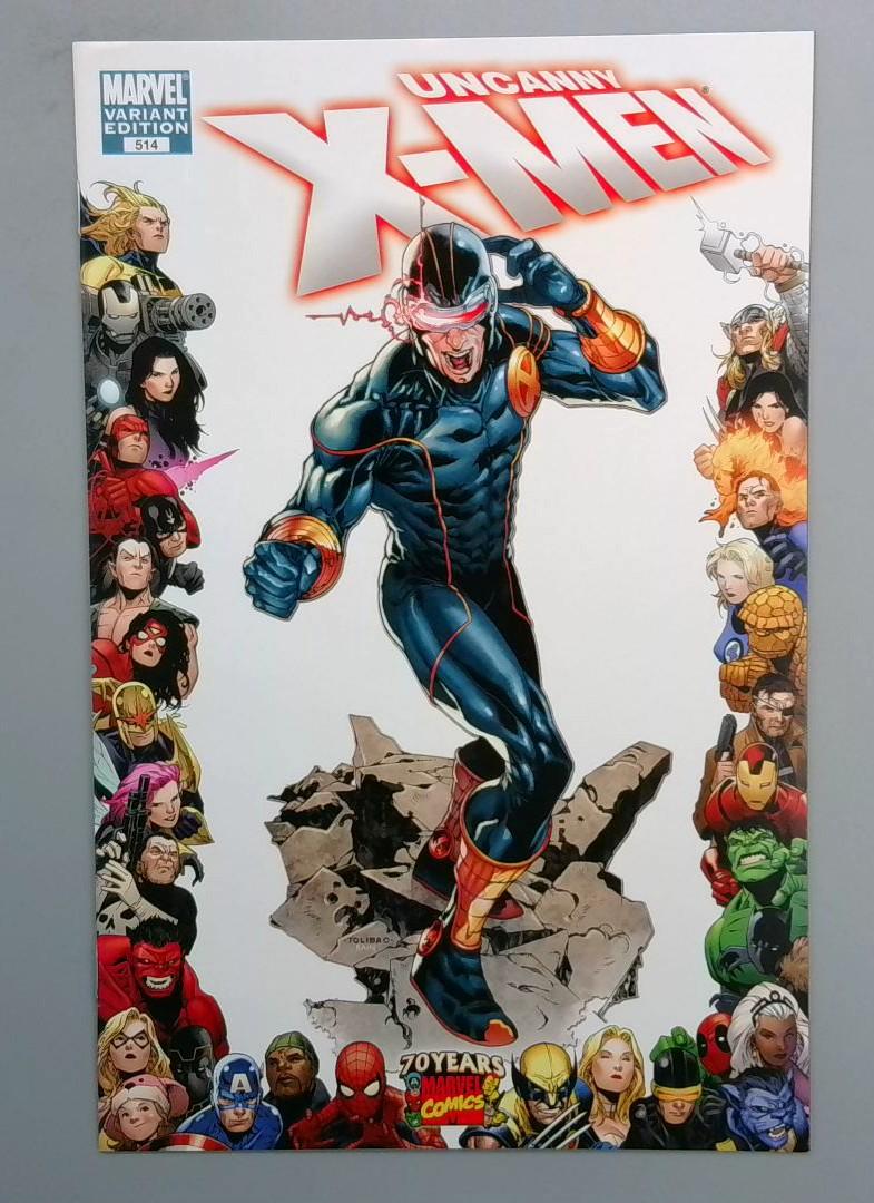 Uncanny X-Men #514 NM 1:10 Variant Marvel 2009 JR1