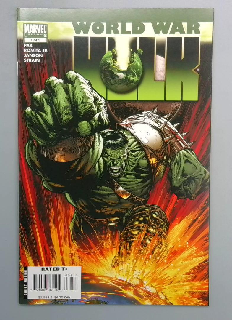 World War Hulk #1 NM Marvel 2007 JR1