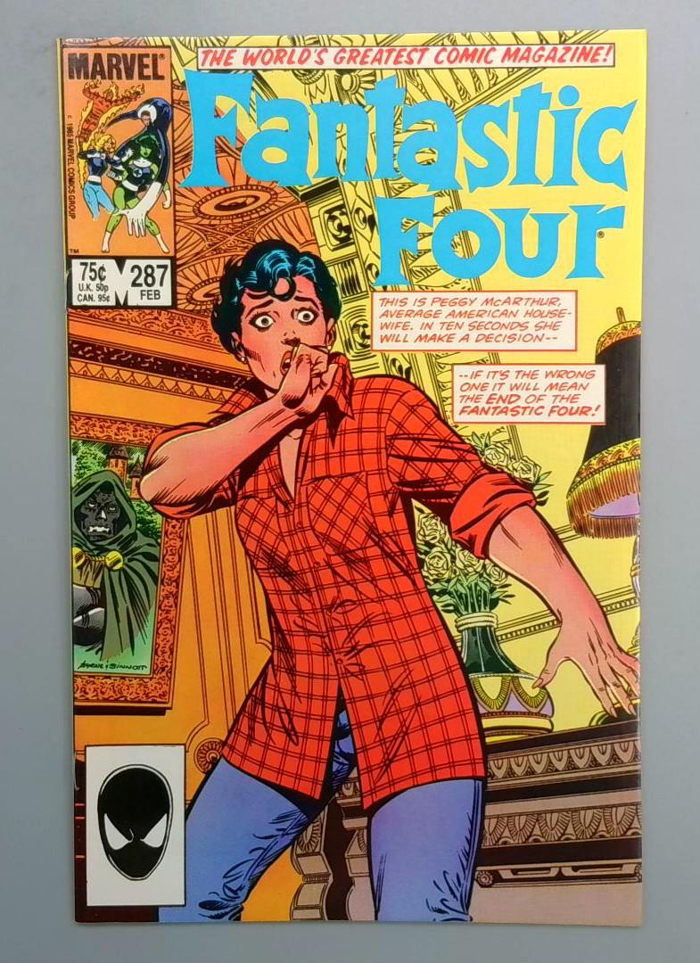 Fantastic Four #287 NM John Byrne Marvel 1986 JR1