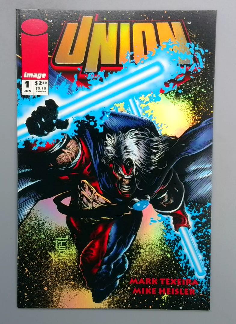 UNION #1 NM Embossed Foil Edition Image 1993 JR1
