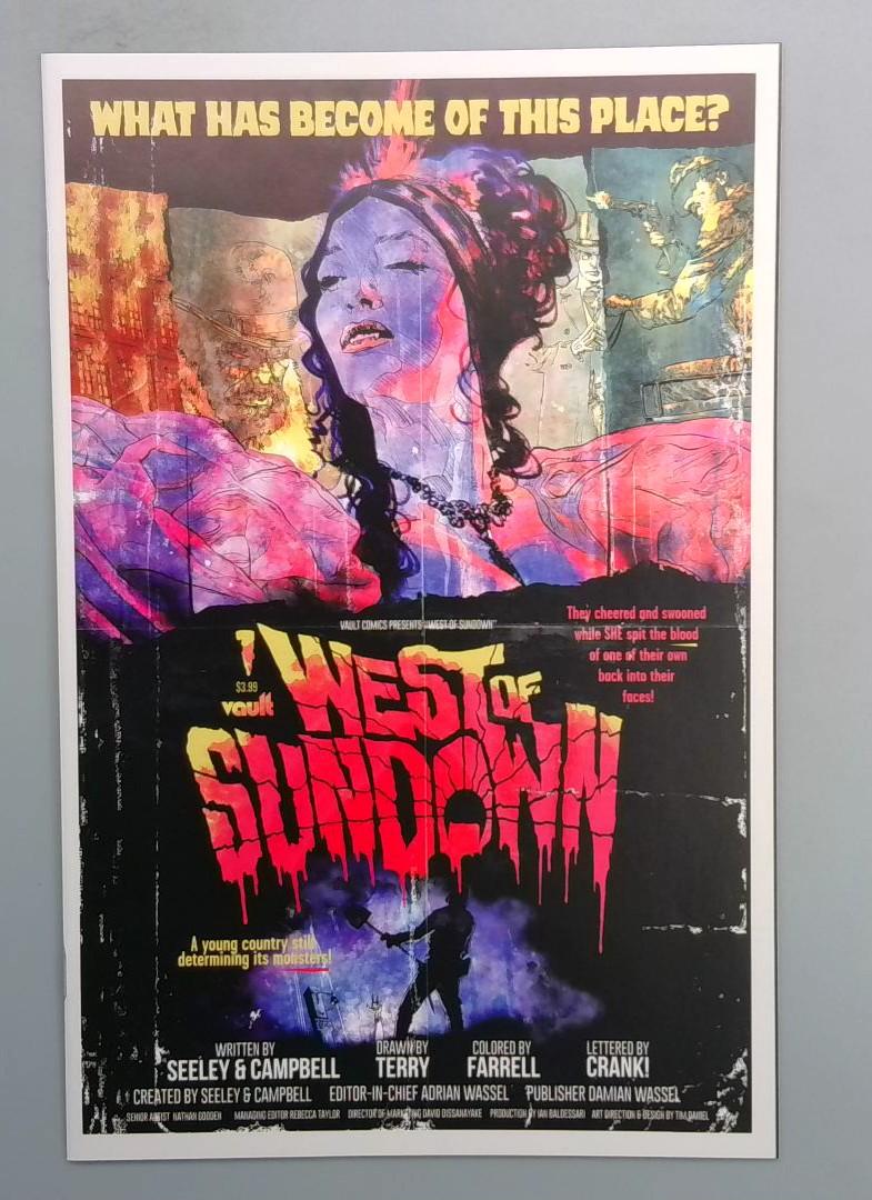 West of Sundown #1, NM Vault Comics JR1