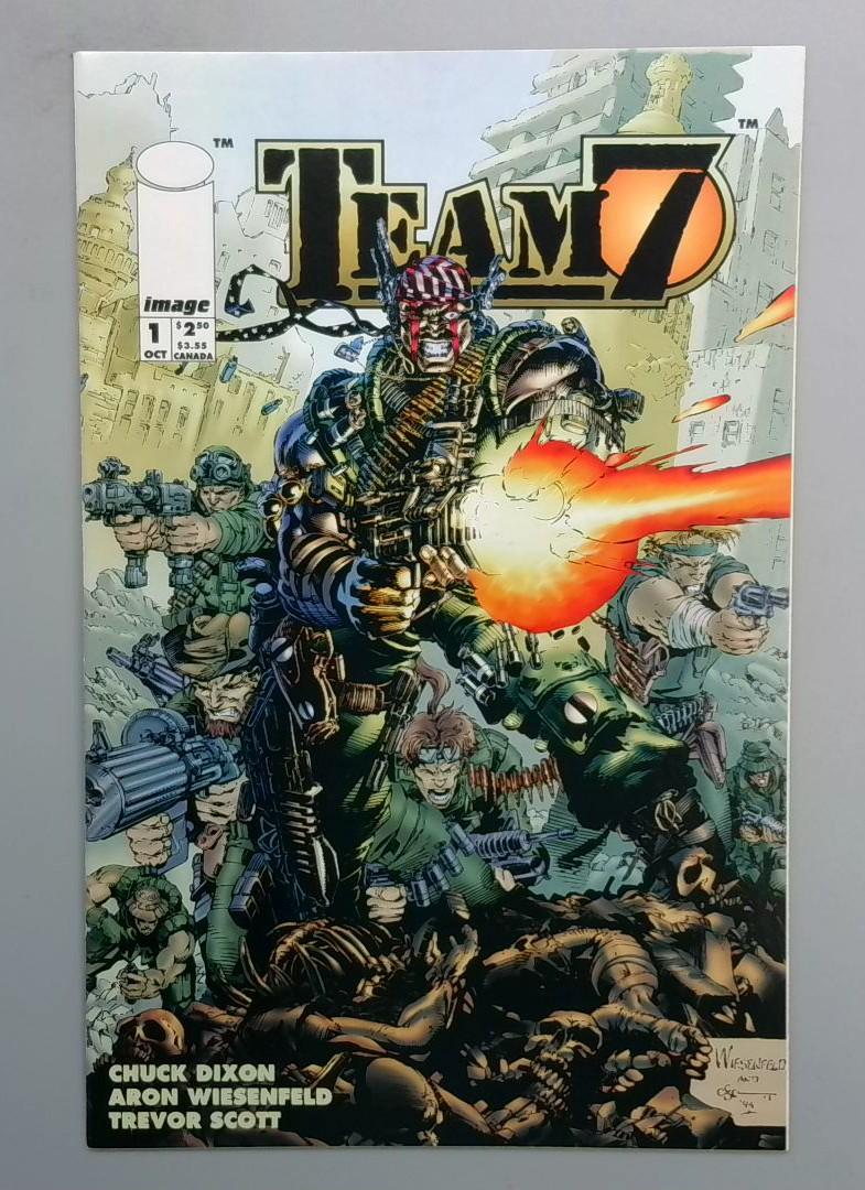 TEAM 7 #1 NM Image 1994 JR1