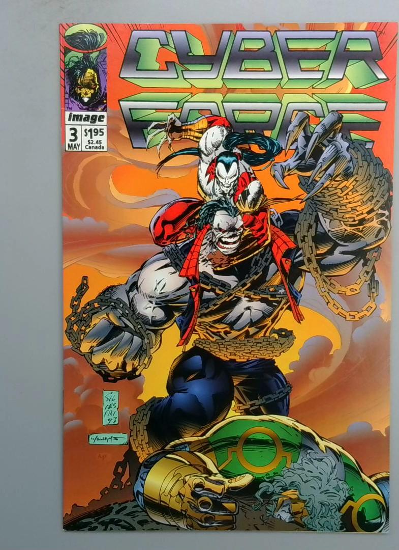 Cyberforce #3 Pitt Appears DIRECT EDITION Image 1993 JR1