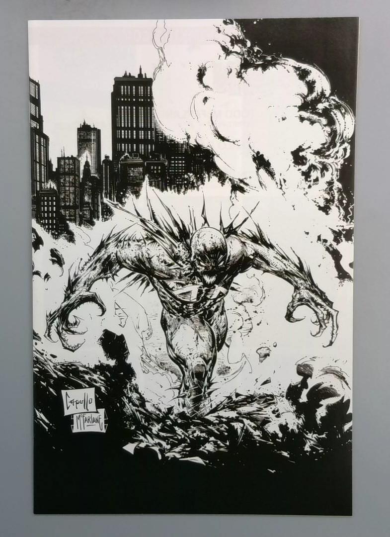 Spawn #314, NM Capullo Sketch Variant Image, January 2021 JR1