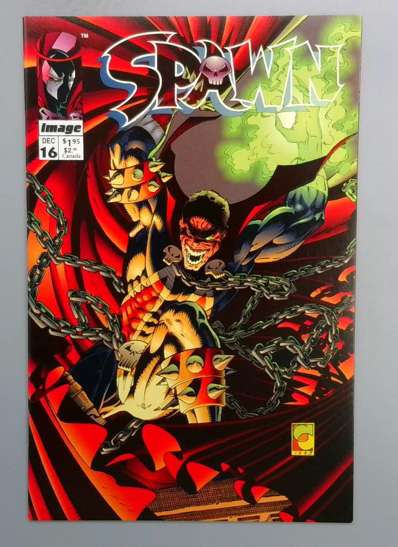 Spawn #16 NM 1st cameo appearance of Anti-Spawn Image 1993 JR1