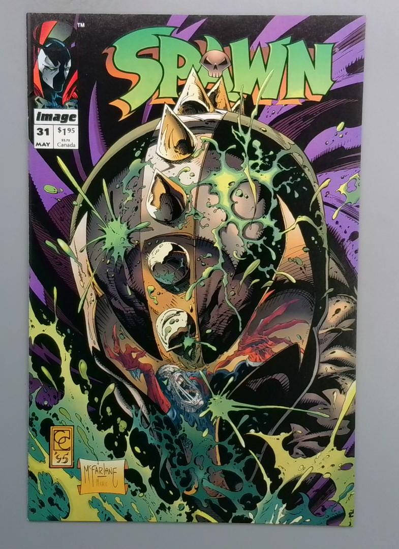 SPAWN #31 VF/NM Anti-Spawn renamed the Redeemer Image 1995 JR1