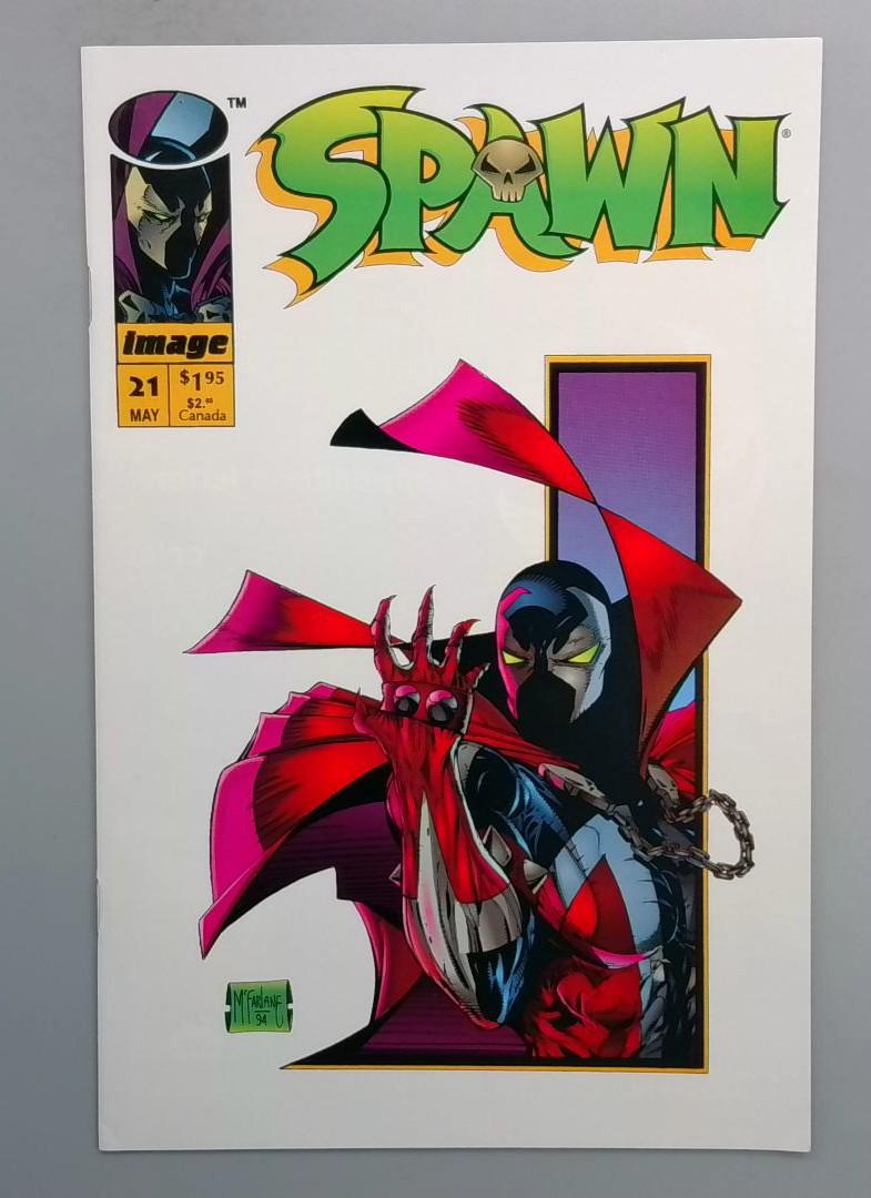Spawn #21 VF/NM DIRECT EDITION Image 1994 JR1