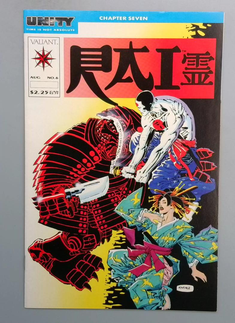 Rai #6 VF/NM Valiant Entertainment 1992 JR1