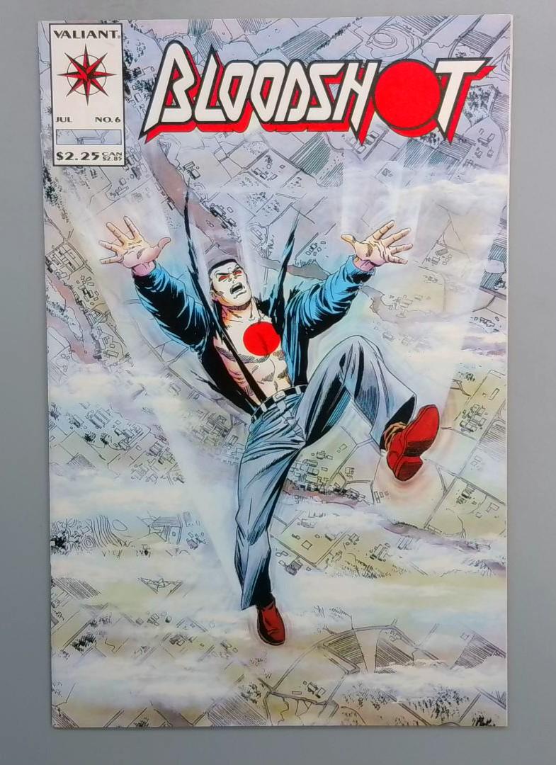 Bloodshot #6, NM 1st Ninjak Valiant, 1993 JR1