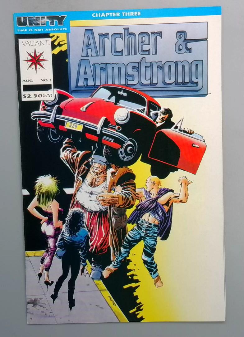 Archer & Armstrong #1 NM Valiant 1992 JR1