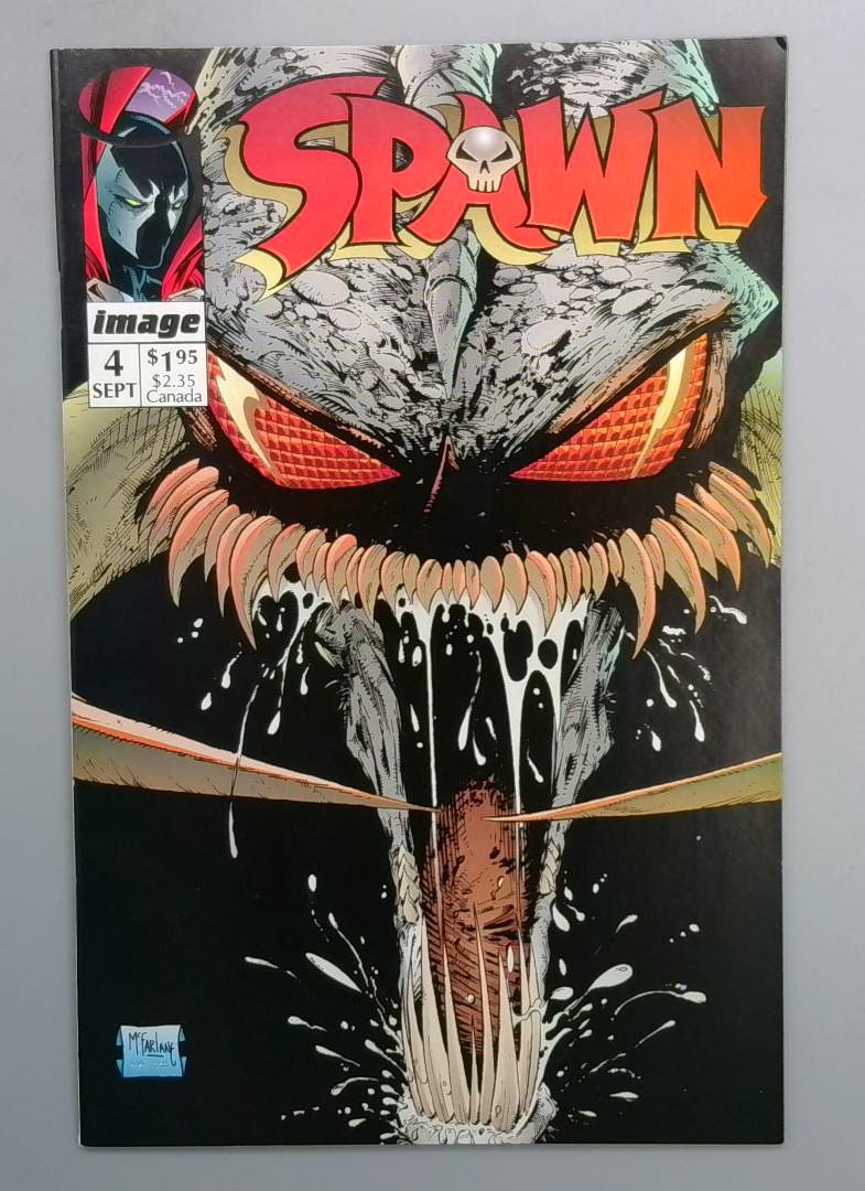 Spawn #4 NM 1st Violator Image, 1992 JR1