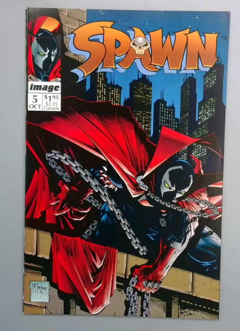 Spawn #5 NM 1st appearance of Billy Kincaid Image 1992 JR1