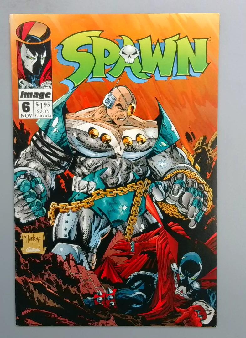 SPAWN #6 1st appearance of Tony Twist DIRECT EDITION Image 1992 JR1