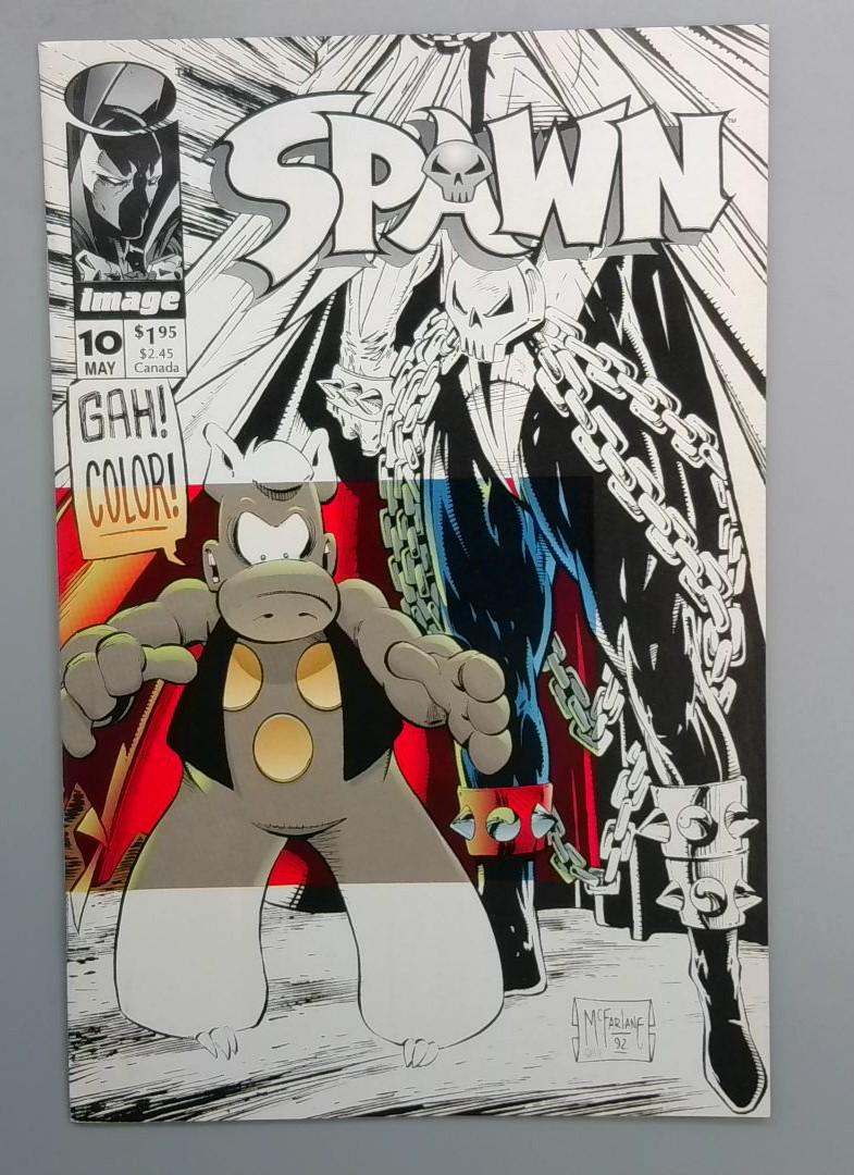 SPAWN #10 Cerebus Crossover DIRECT EDITION Image 1993 JR1