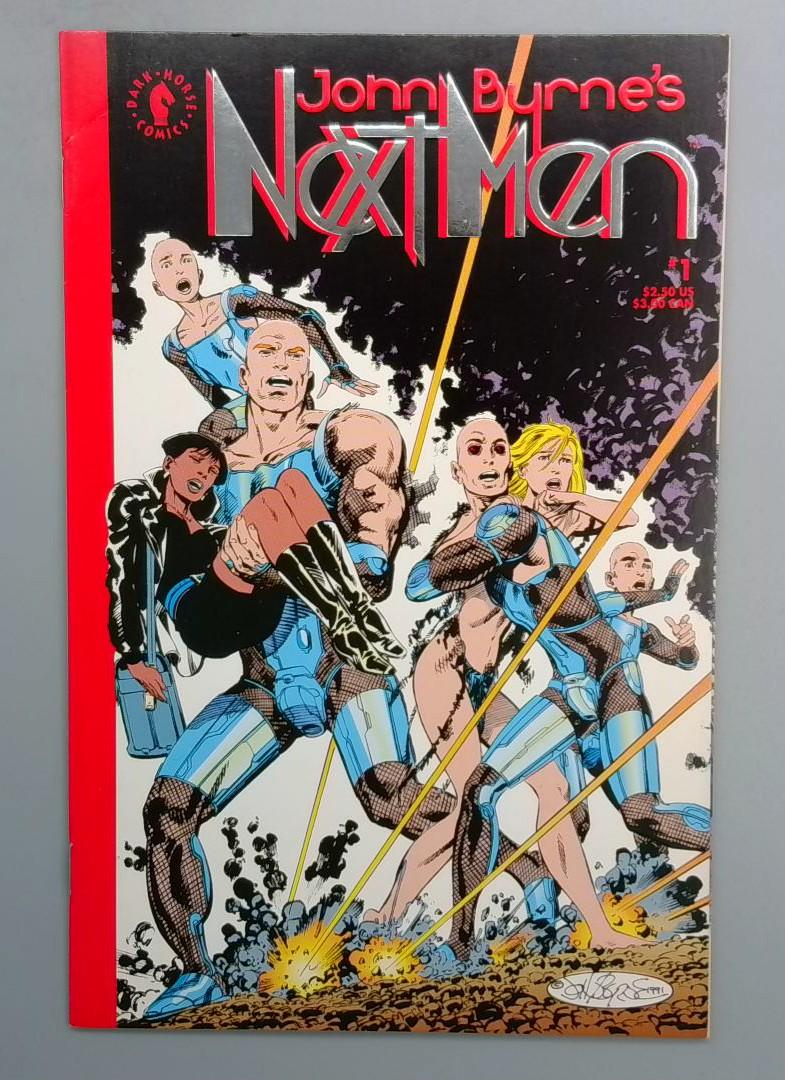 JOHN BYRNE'S NEXT MEN #1 Dark Horse Comics 1992 JR1