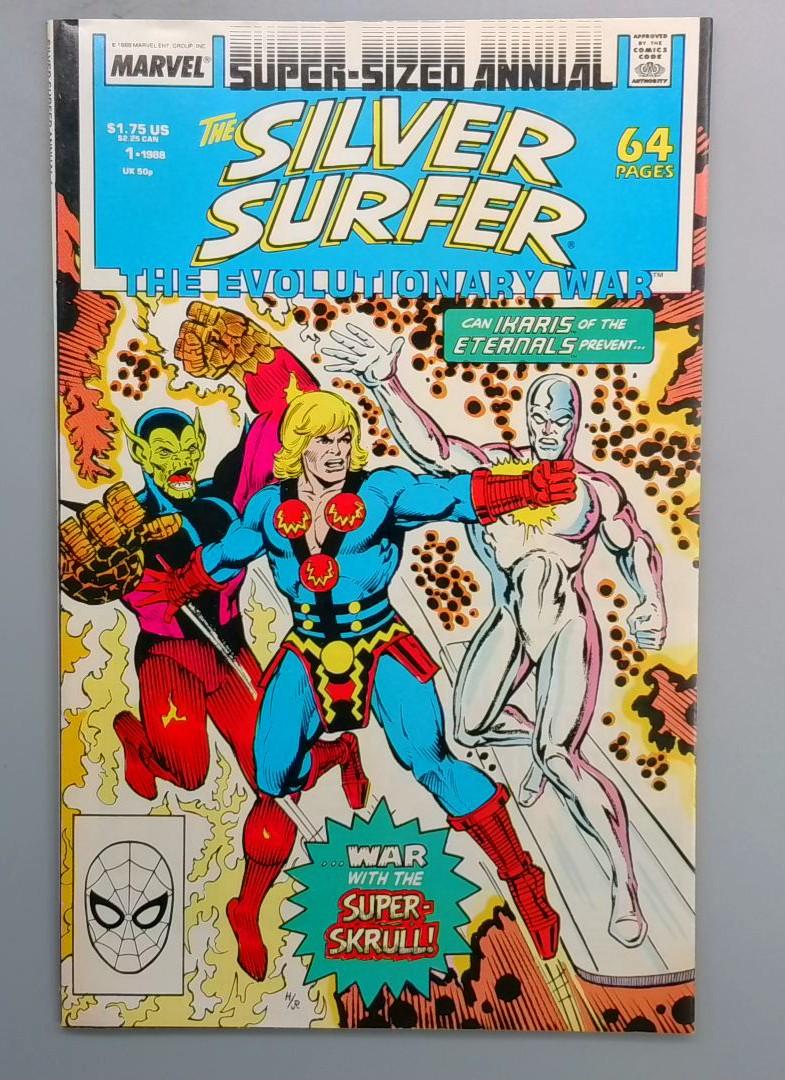 Silver Surfer Annual #1 Marvel 1988 JR1