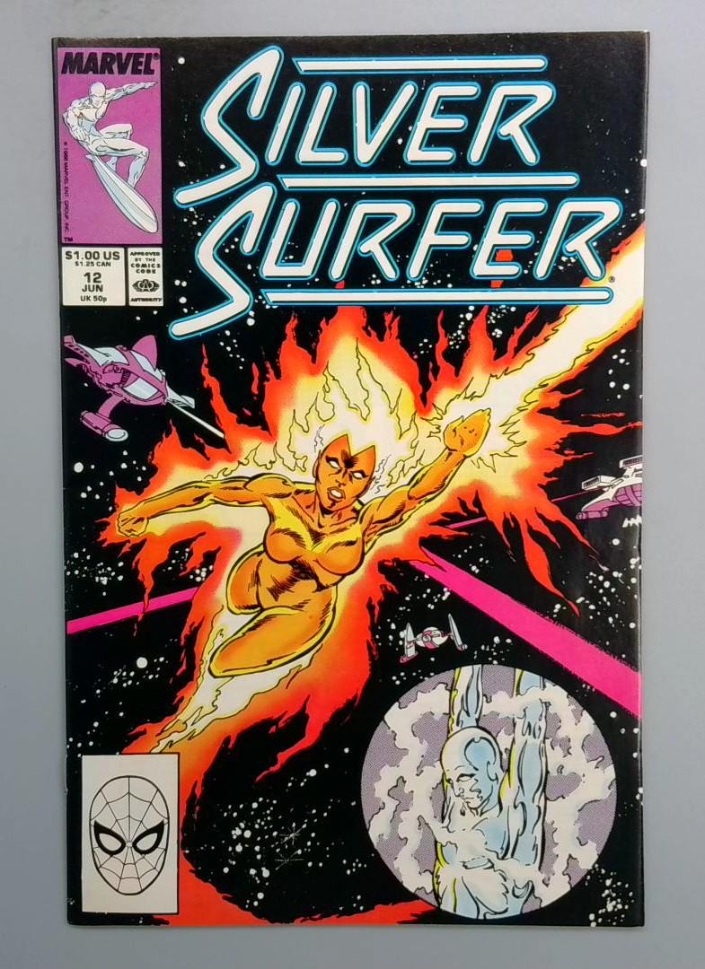 Silver Surfer #12 VF/NM Frankie Raye Marvel 1988 JR1