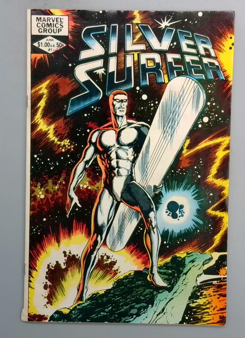 Silver Surfer #1 Silver Surfer breaks free of Galactus Marvel 1982 JR1
