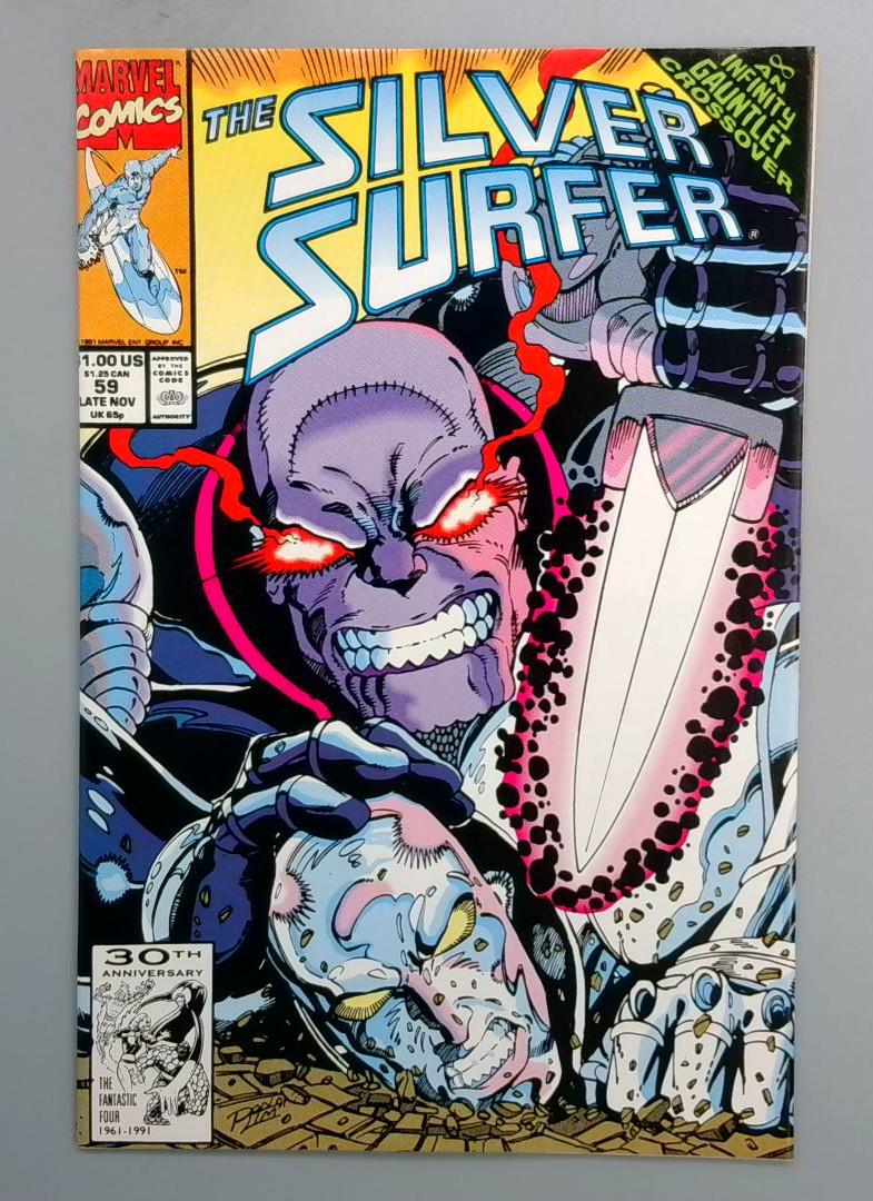 Silver Surfer #59 VF/NM DIRECT EDITION Marvel 1991 JR1
